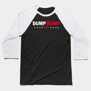 DUMP TRUMP 2020 Baseball T-Shirt